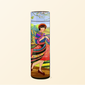 Folk Dance Bottle – North Vietnam